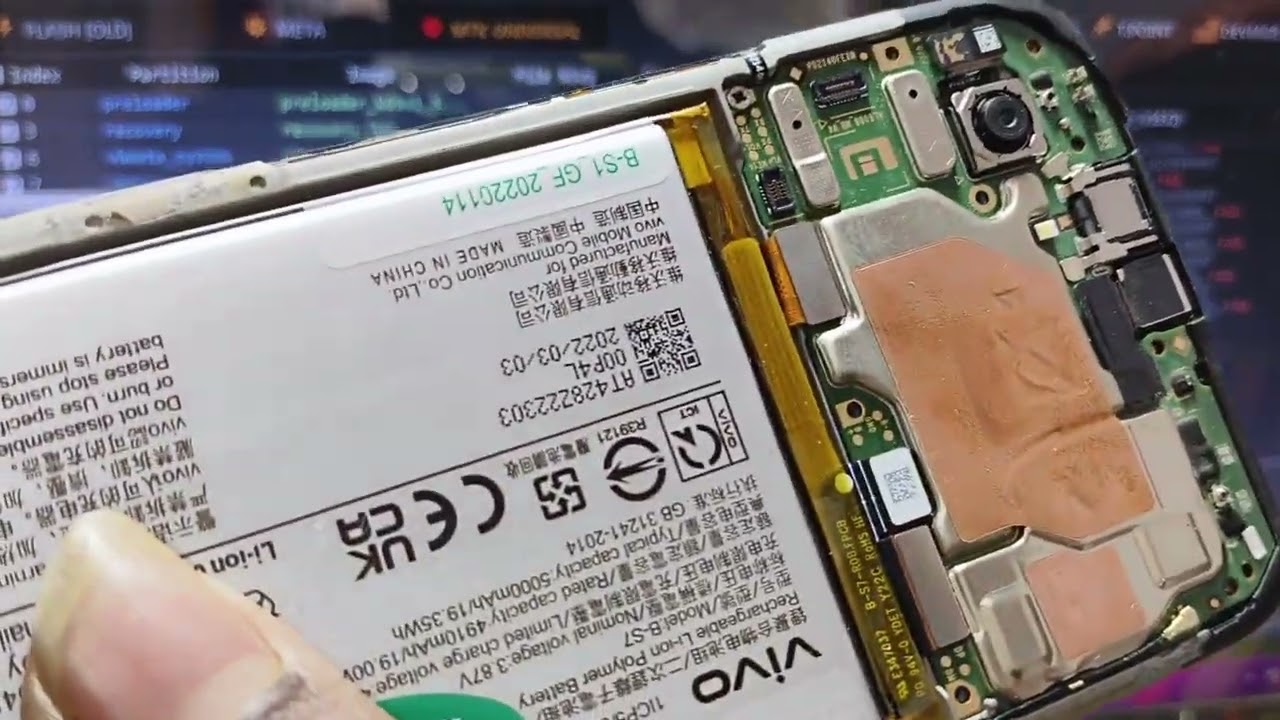 VIVO Y15S Hang In Logo & Restart