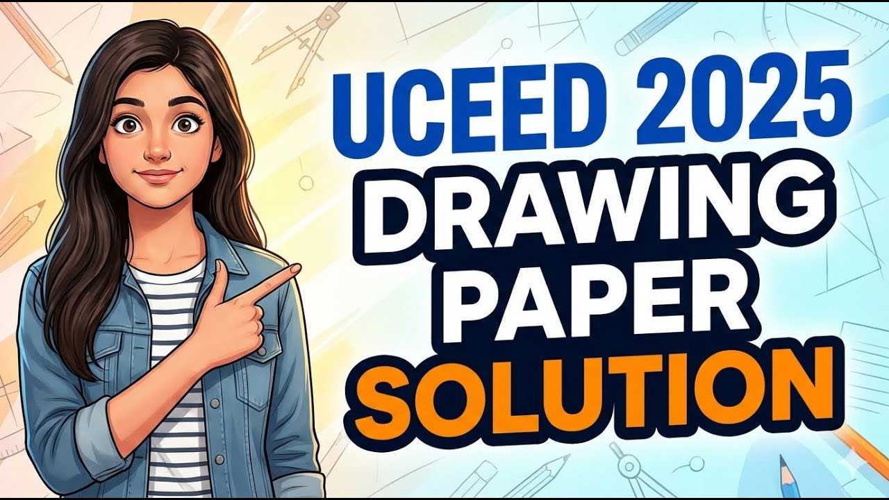 UCEED 2025 Drawing Paper Solution #uceed #uceedpreparation #drawing