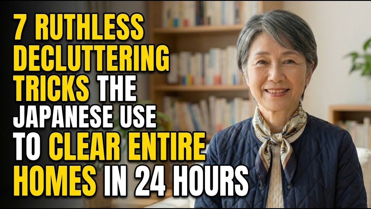 7 Ruthless Decluttering Tricks the Japanese Use To Clear Entire Homes in 24 Hours