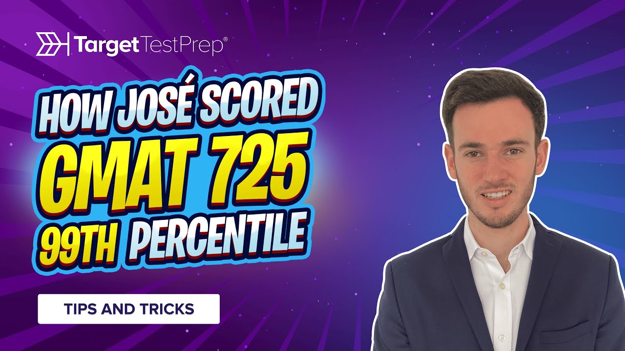 How José Scored 725 (99th Percentile) on the GMAT with @TargetTestPrep 🚀