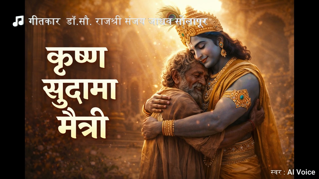 कृष्ण सुदामा मैत्री  by Dr. Rajshri Sanjay Jadhav