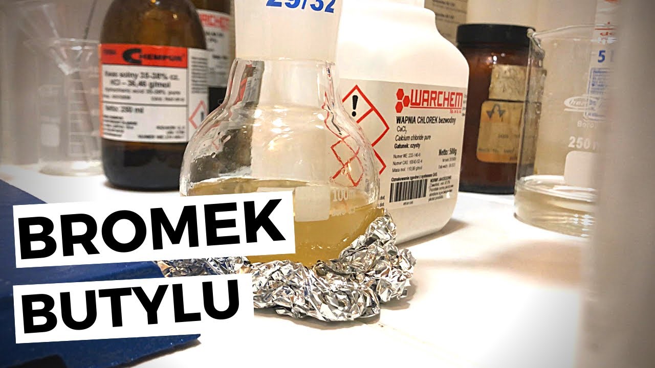 Bromek butylu (bromobutan) - synteza organiczna