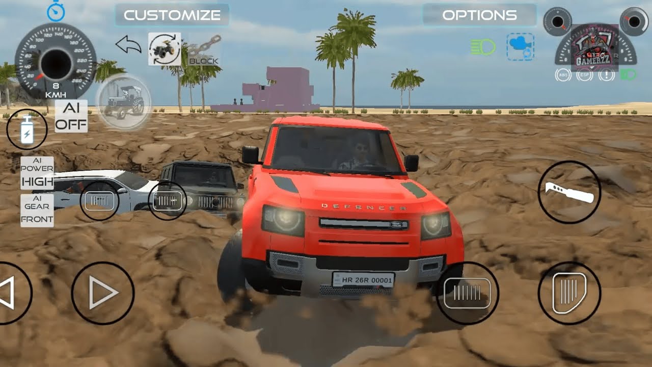 Defender vs Kichad 😱 | Sab Gaadiyan Phas Gayi!