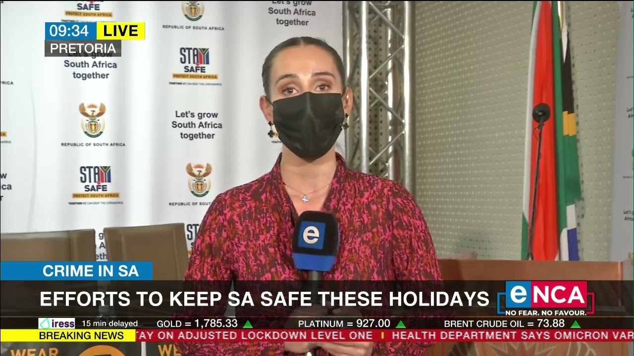 Crime in SA | Security cluster briefing on festive season