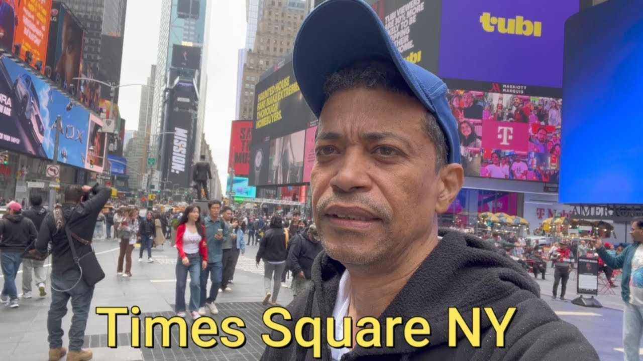 Times Square Manhattan New York Mayo 2025 #frederickblogger