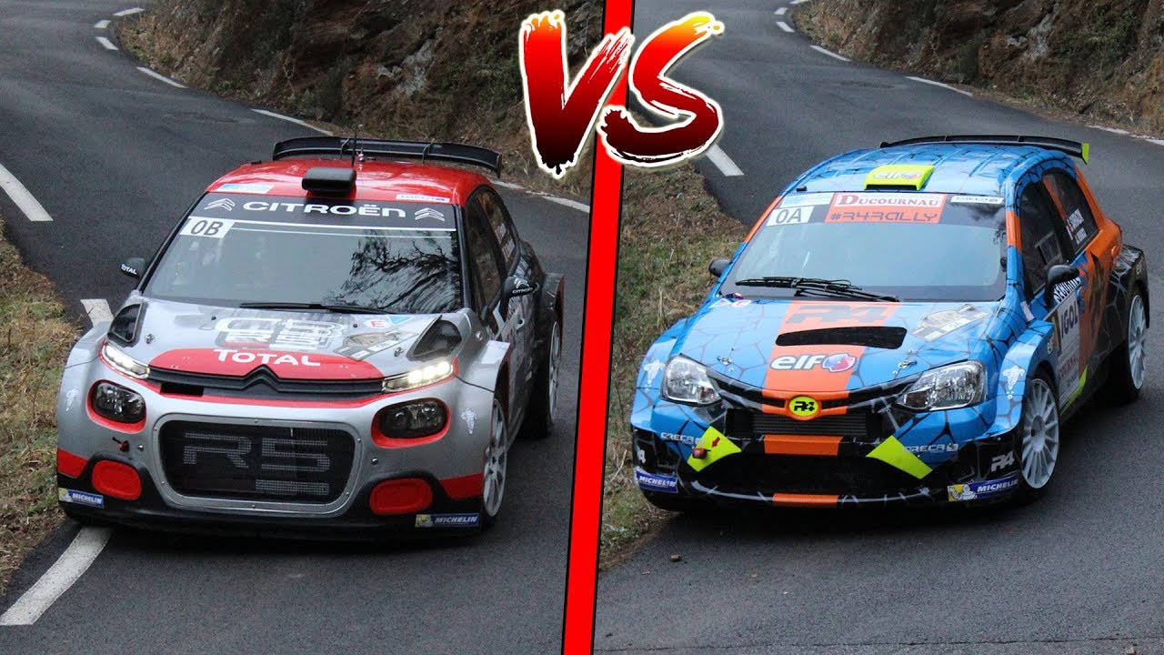 Rallye Du Var 2017 - Yoann Bonato vs St&eacute;phane Sarrazin - C3 R5 vs Toyota Etios R4 [HD]