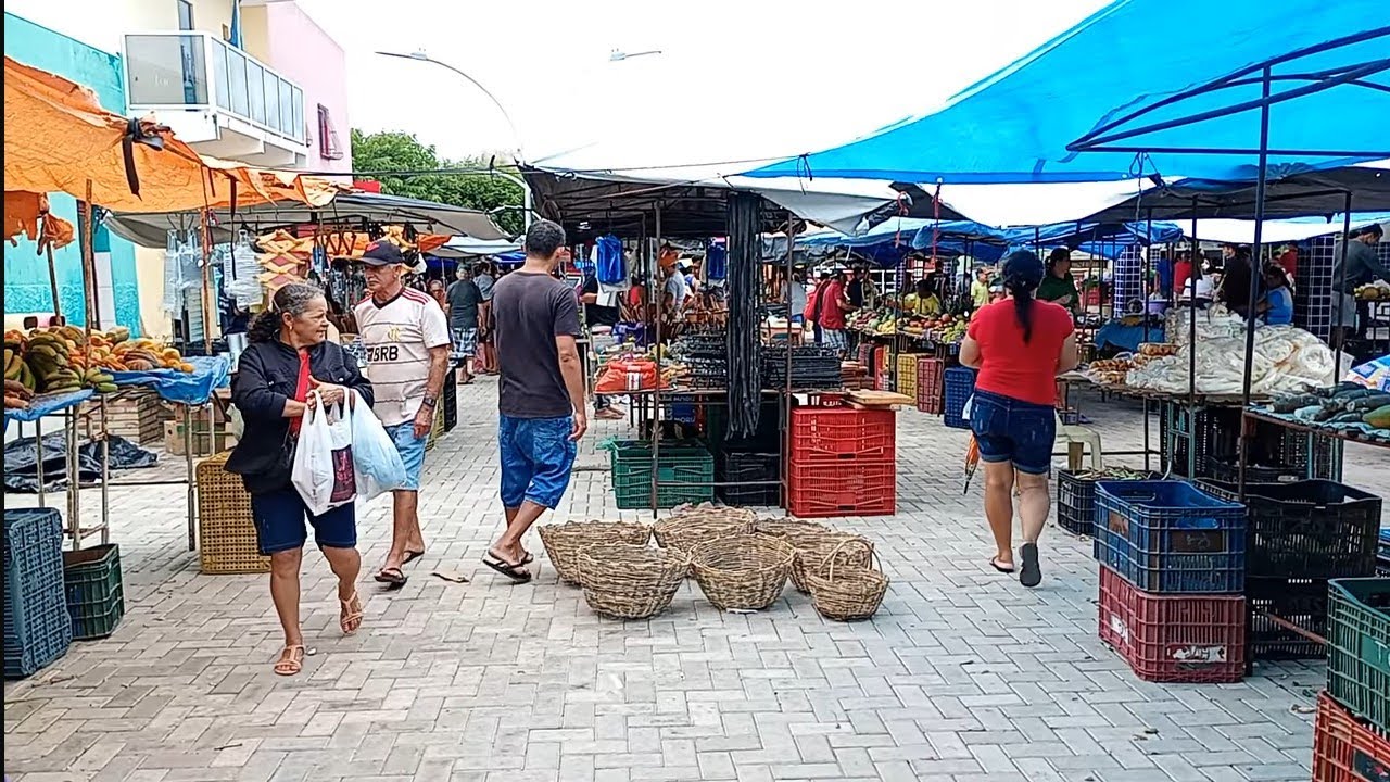 A feira livres de carnaubal hoje 6 de março de 2026 