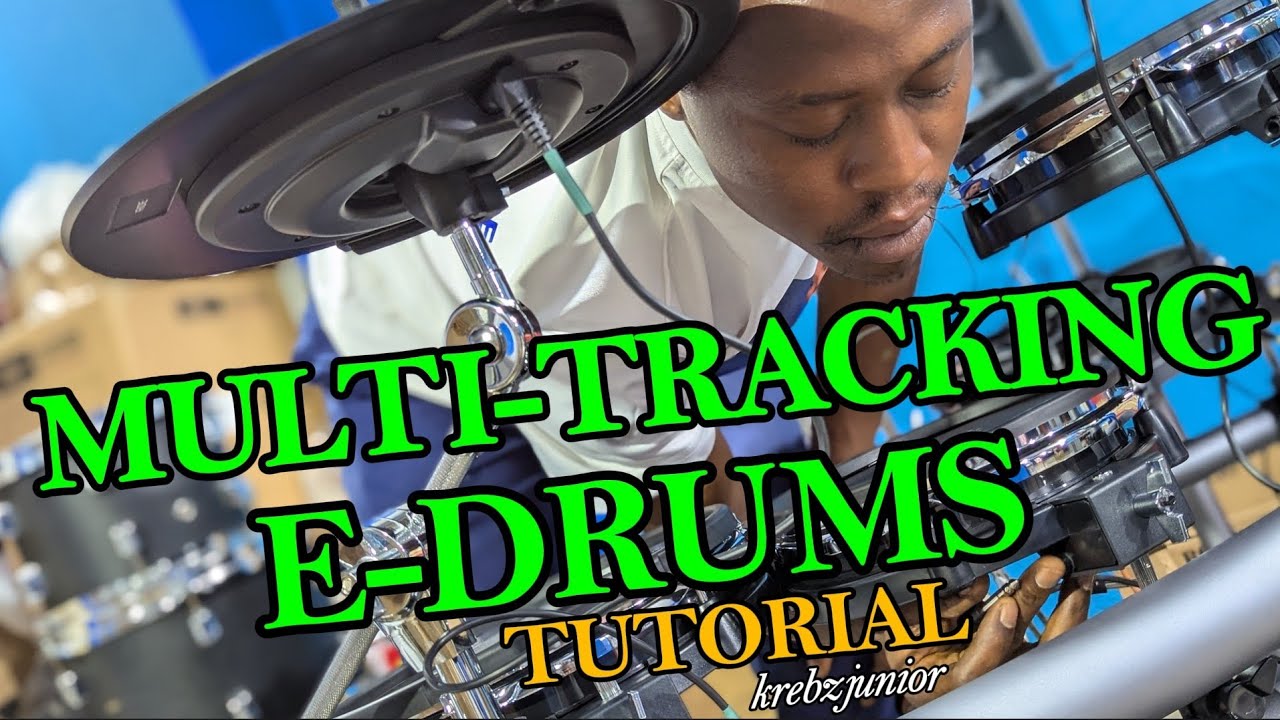 How to MULTI&bull;TRACK Electronic Drums Like a Pro!🥁💯🔥