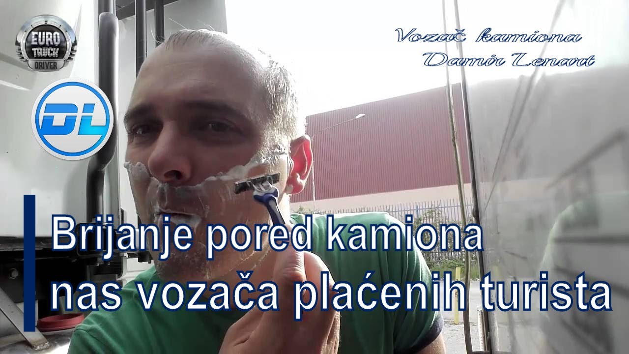 Brijanje pored kamiona nas vozača plaćenih turista
