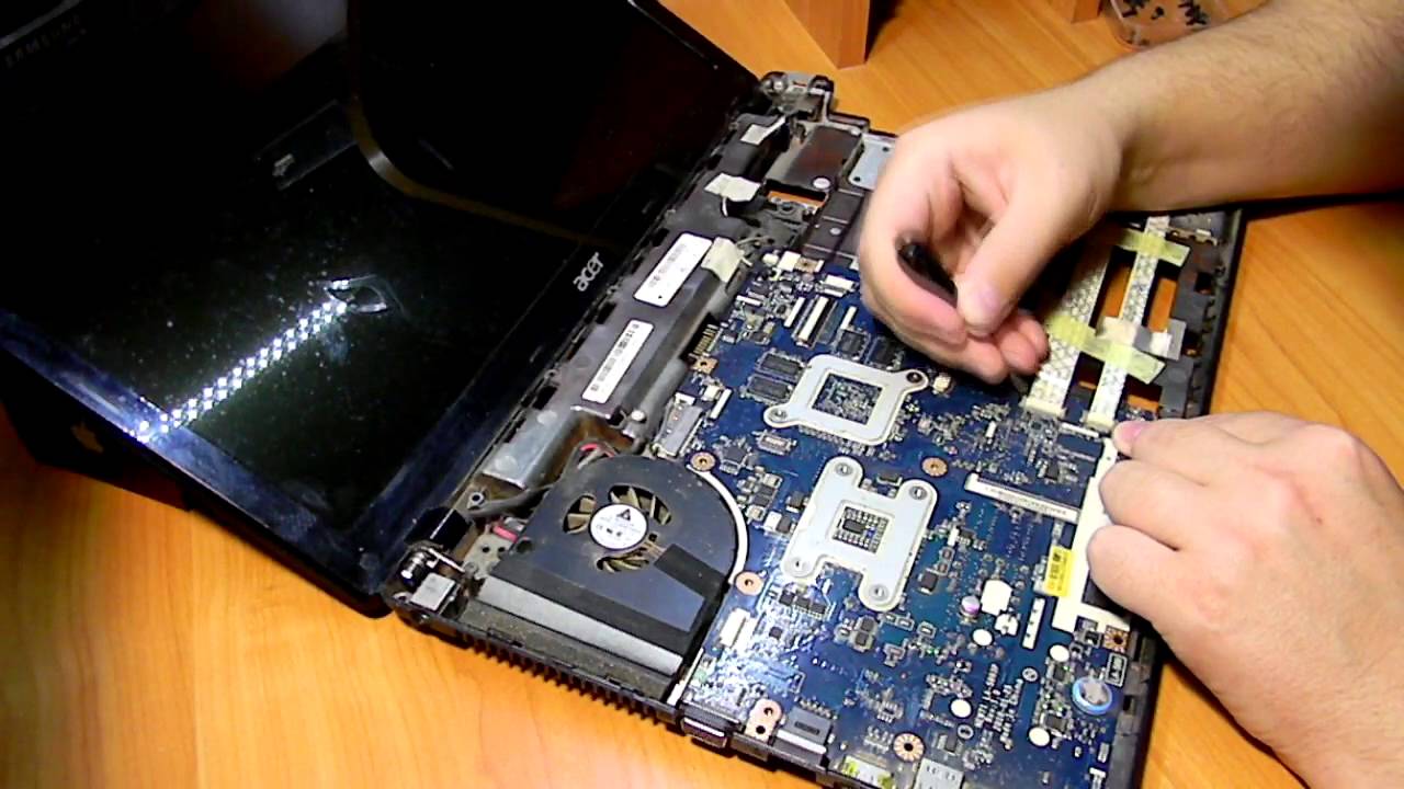 Как разобрать, почистить и заменить термопасту в ноутбуке Acer Aspire 5742