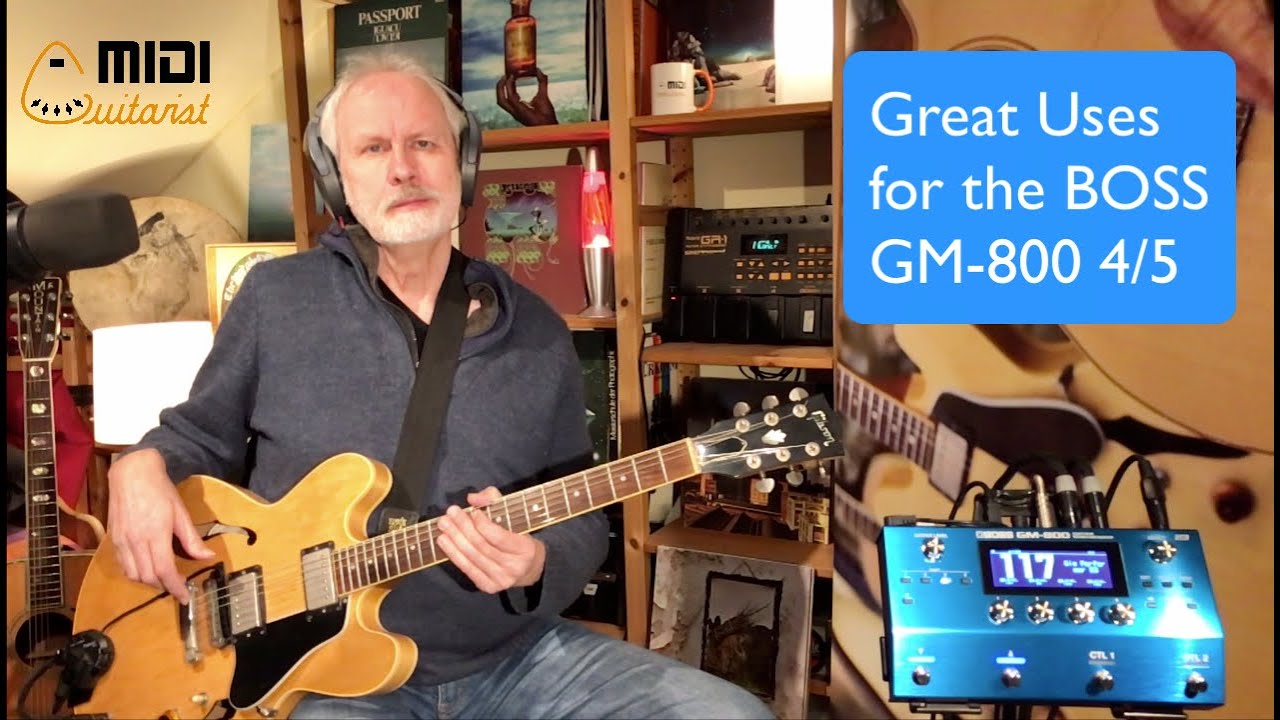 10 BEST USES for your BOSS GM-800 Part 4/5 #bossgm800 #midiguitar #guitarsynthesizer #rolandgr55
