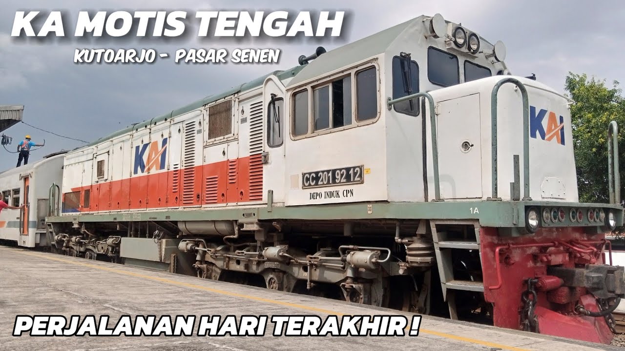 HARI TERAKHIR BEROPERASI DI MASA LEBARAN 2024! Naik KA Motis Tengah