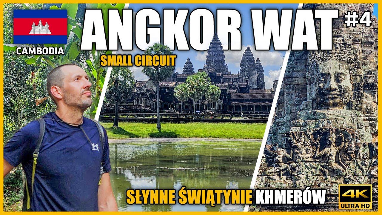 Kambodża 🇰🇭 &ndash; Zwiedzam słynne świątynie: Angkor Wat, Bayon i Ta Prohm