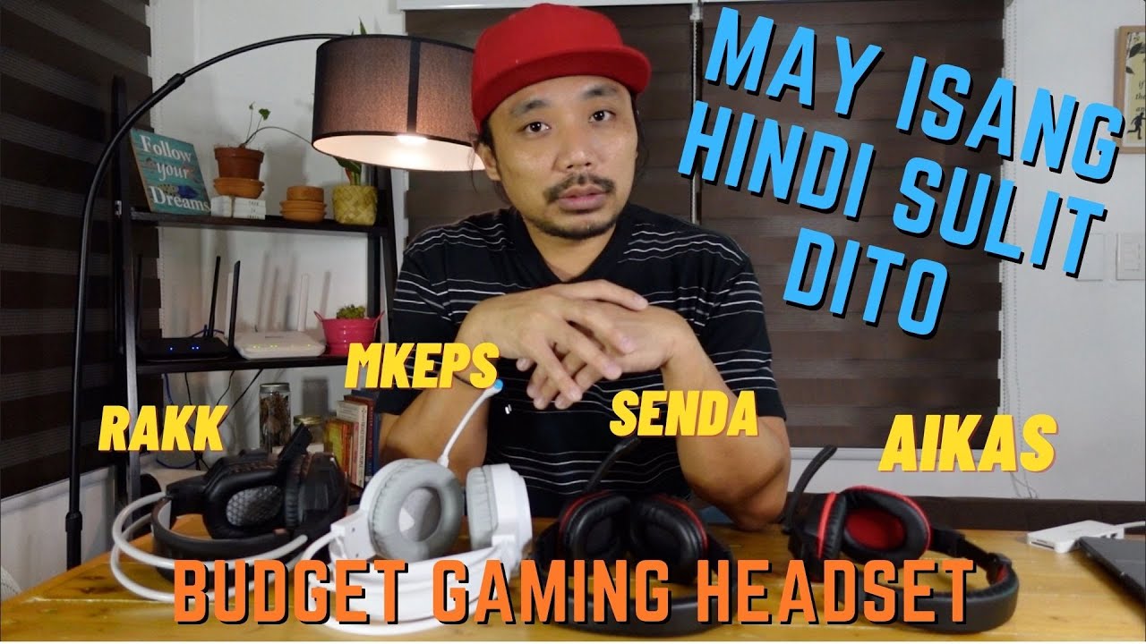BUDGET GAMING HEADSET ULTIMATE REVIEW - TAGALOG
