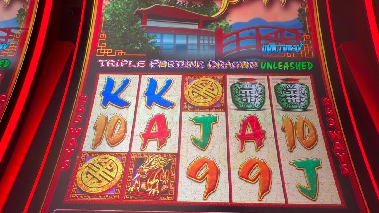 3-Coin Bottom Pair + Up-Right Jump Pattern on a $27 Bet | Triple Fortune Dragon Unleashed