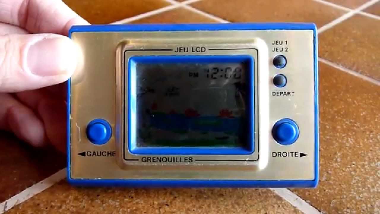 LCD Spiel Game - JEU LCD - GRENOUILLES