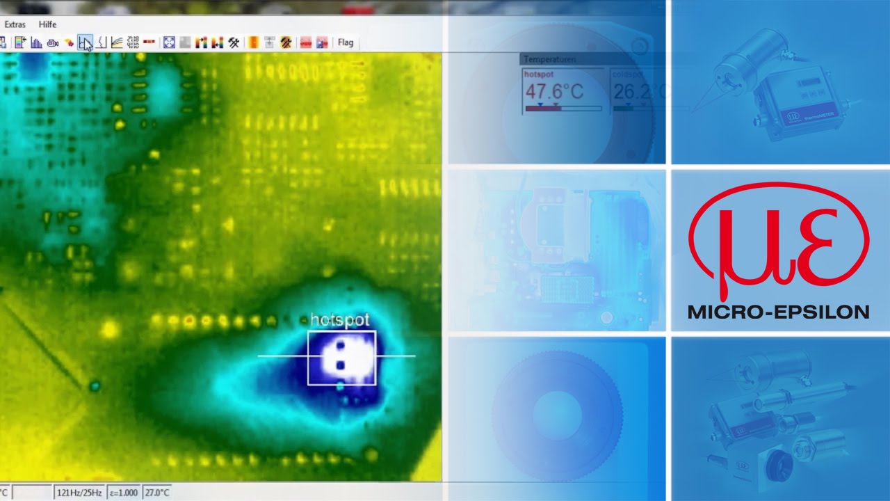 Compact USB thermal imaging camera + software 