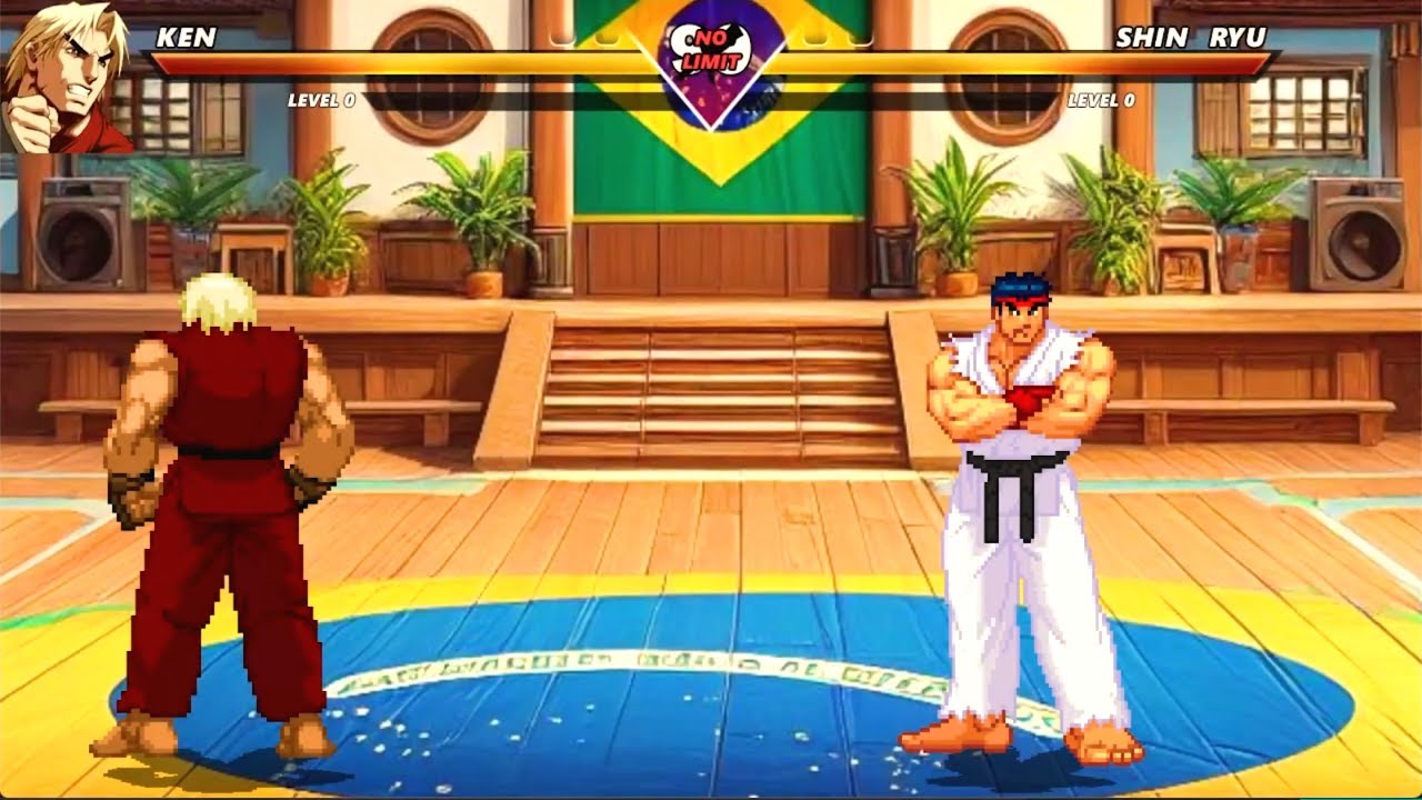 KEN VS SHIN RYU | STREET FIGHTER MUGEN