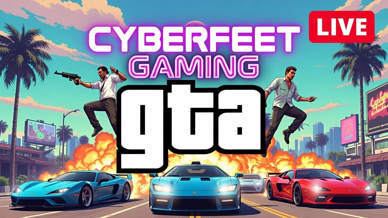 🔴 Cyberfeet Gaming | GTA Online Grind to Millions + Funny Moments! 🚀#live #livestream