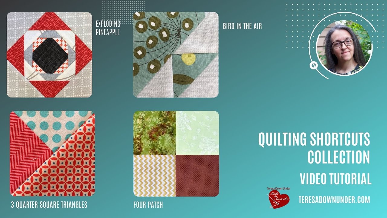 Quilting shortcuts collection video tutorial