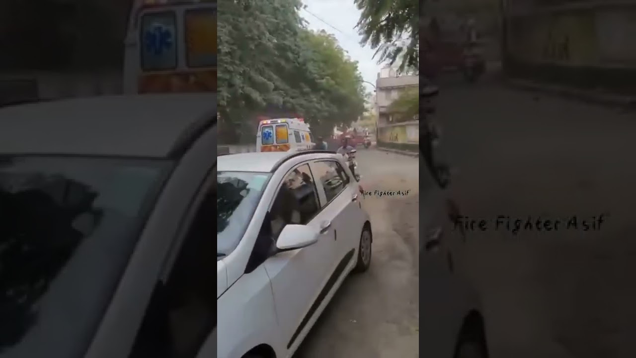 Surat Fire Brigade | Royal Entry | #Fire #Firefighter