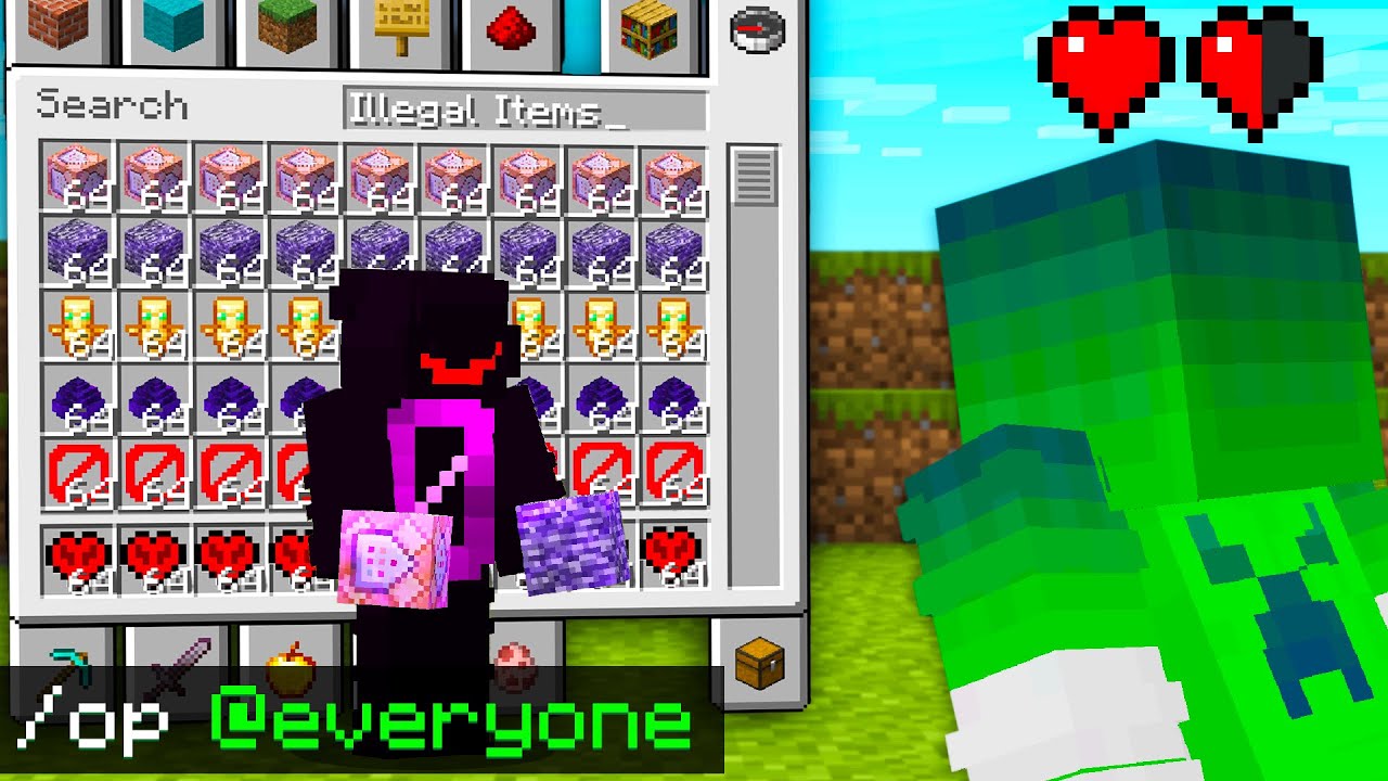 Why I Abused Every Command in Survival Minecraft...