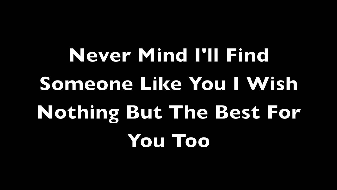 Someone Like You - Adele Lyrics