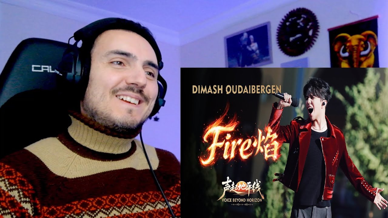 Реакция на выступление Димаша Кудайбергена &mdash; FIRE (Live at Voice Beyond Horizon).