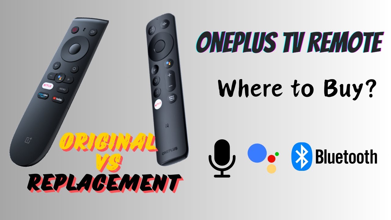 Замена пульта дистанционного управления для телевизора OnePlus | Серия Q2 Y1S U1S | Сопряжение с ...