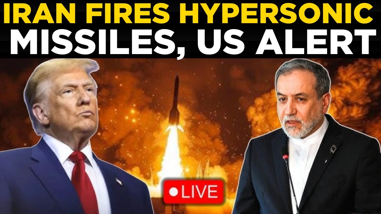 Iran War LIVE: US Forces Brace As Iran Fires Hypersonic Missiles | Breaking News | US-Iran War