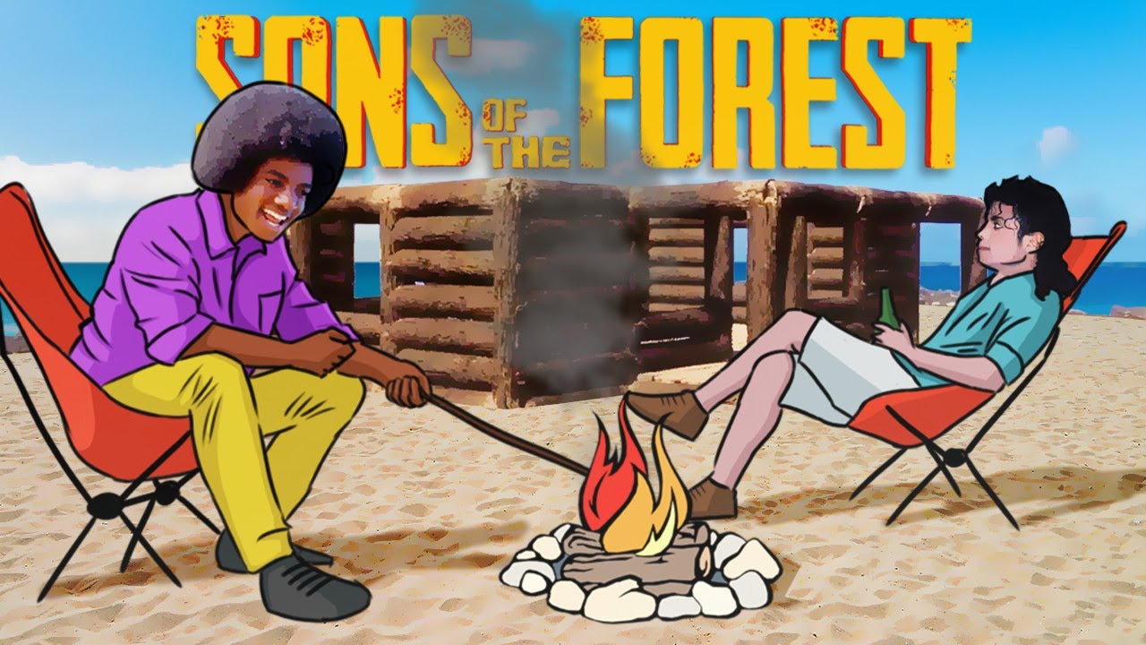 ПОСТРОИЛИ ХИЖИНУ НА БЕРЕГУ МОРЯ | Sons of the Forest