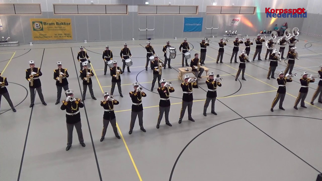Rijnmondband Schiedam tijdens Taptoe Renkum 2019
