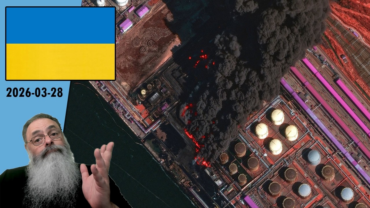#Ucr&acirc;nia 2026-03-28: UCR&Acirc;NIA atinge REFINARIA com DRONES e FABRICA de MUNI&Ccedil;&Atilde;O RUSSAS com FLAMINGOS