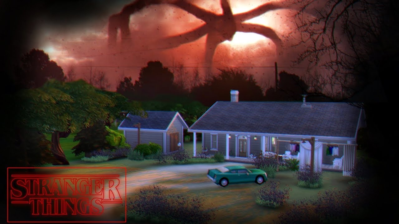 STRANGER THINGS - Casa do Will Byers │The Sims 4 (Speed Build)