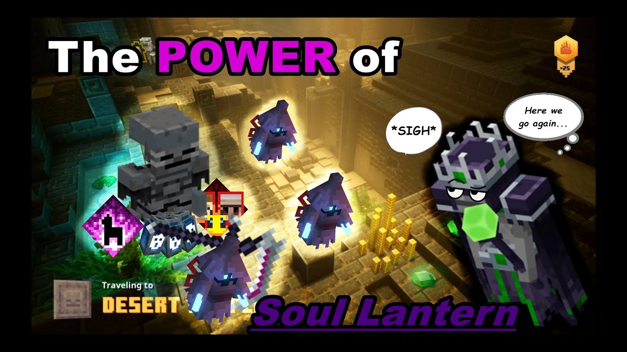 Become A Conjurer! Soul Lantern Build! (Apocalypse+25) - Minecraft Dungeons