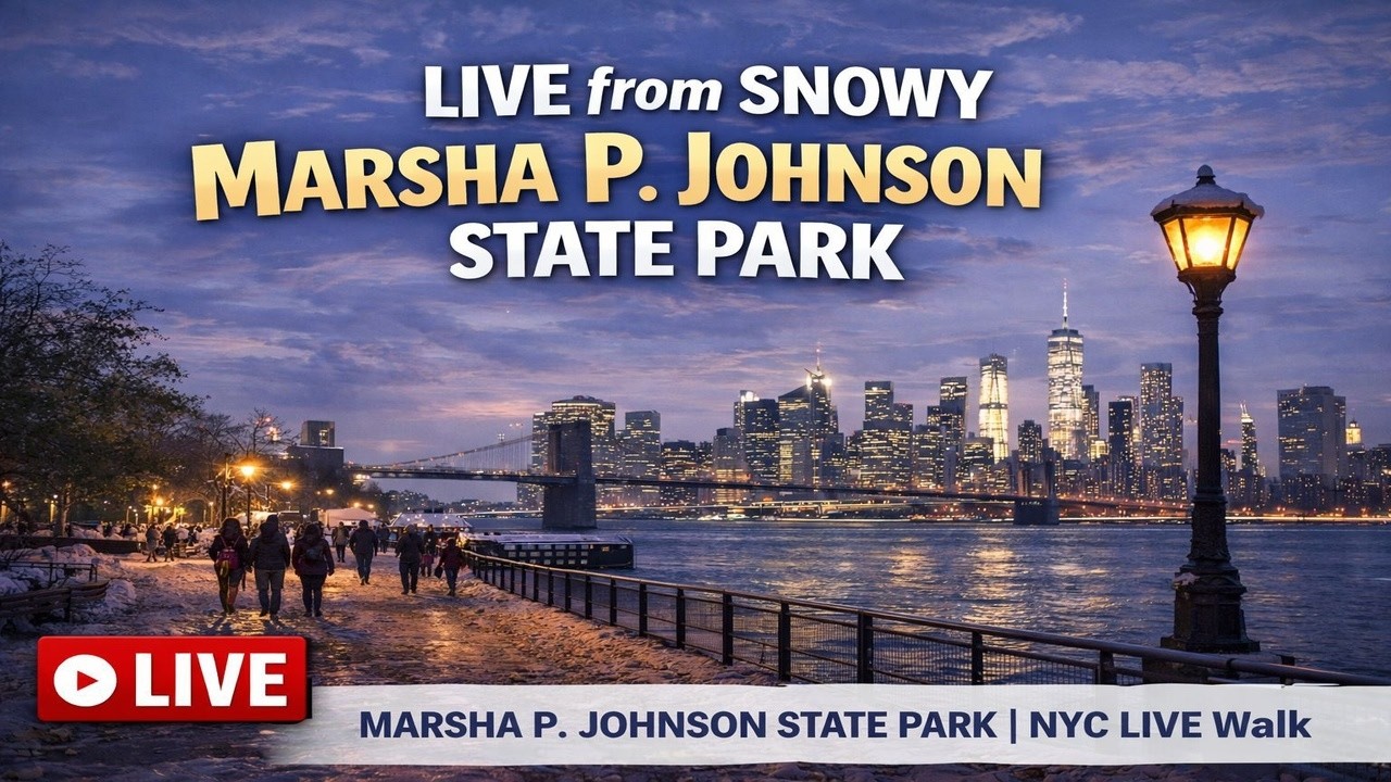 🔴 LIVE From Snowy MARSHA P. JOHNSON STATE PARK I New York I USA