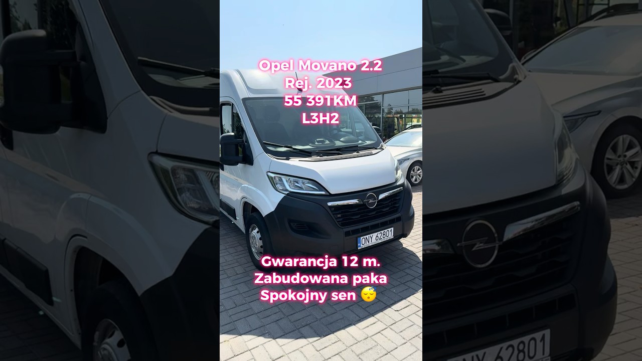 Klucz do punktualnych dostaw? Ten Opel Movano!