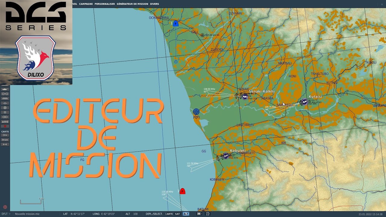 DCS - Dilixo - Editeur de Mission pour mission simple