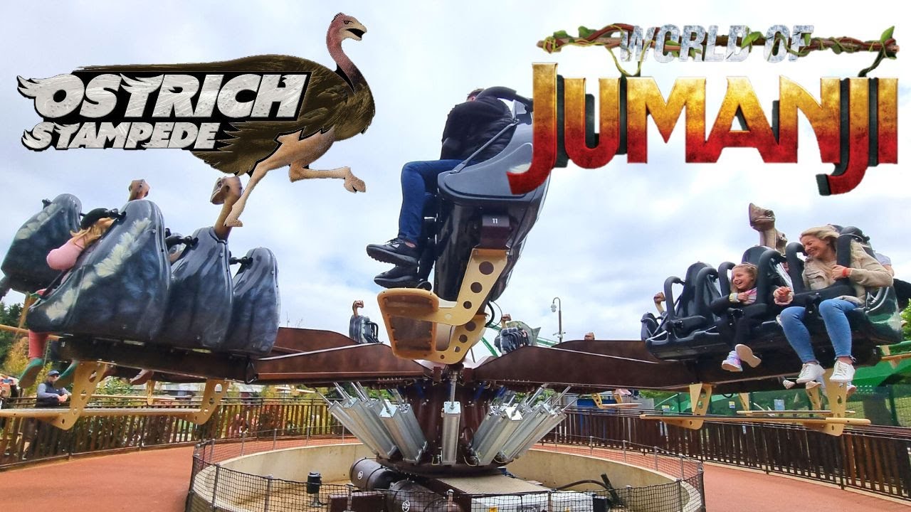Ostrich Stampede NEW for Chessington 2023