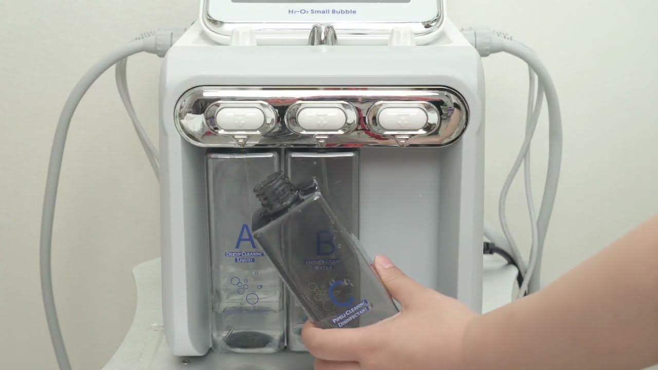 HOW TO CLEAN Hydra Dermabrasion MACHINE