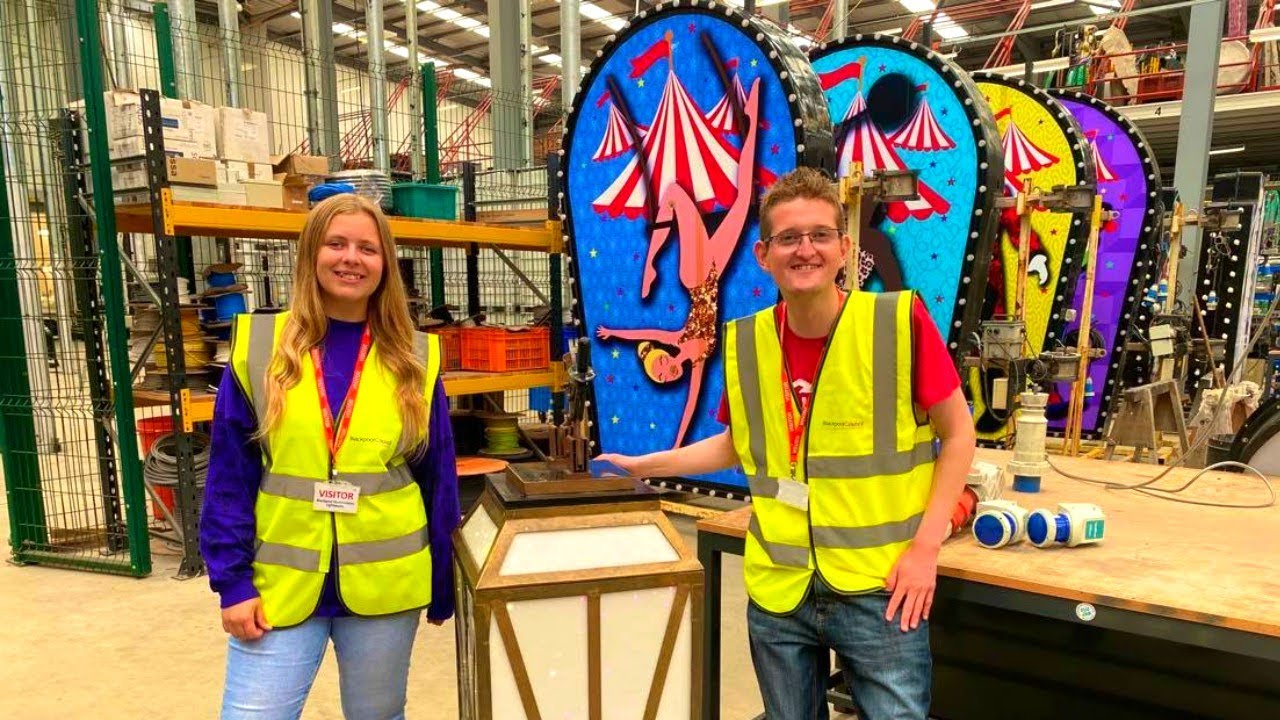 Blackpool Illuminations Behind The Scenes Tour - Lightworks Factory, Archives & MORE!