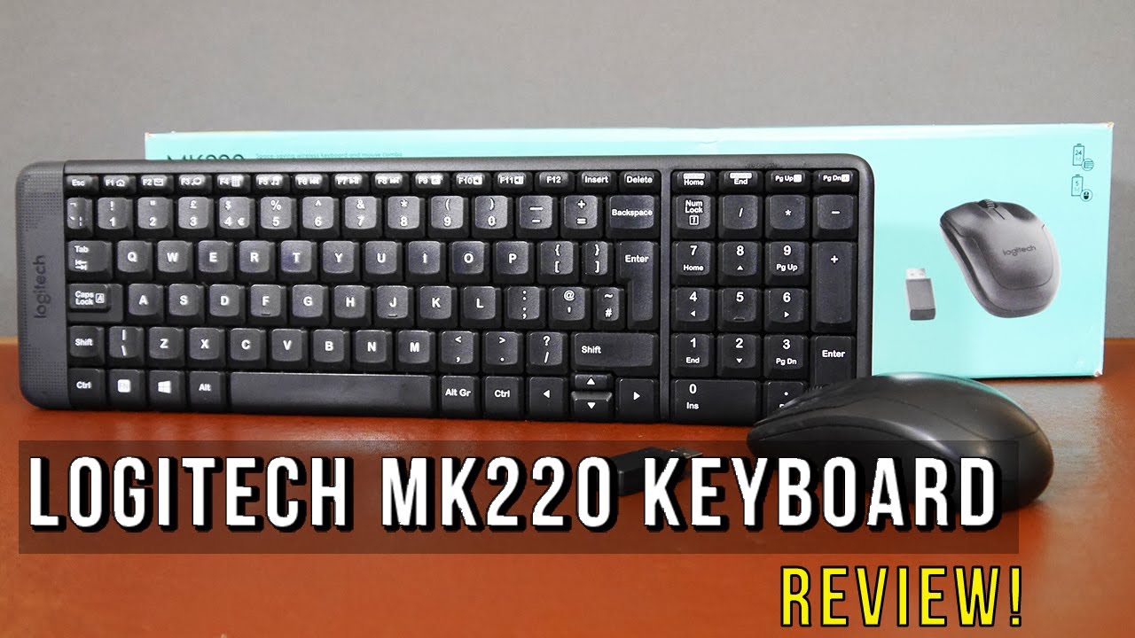 Клавиатура Logitech MK220 &mdash; обзор
