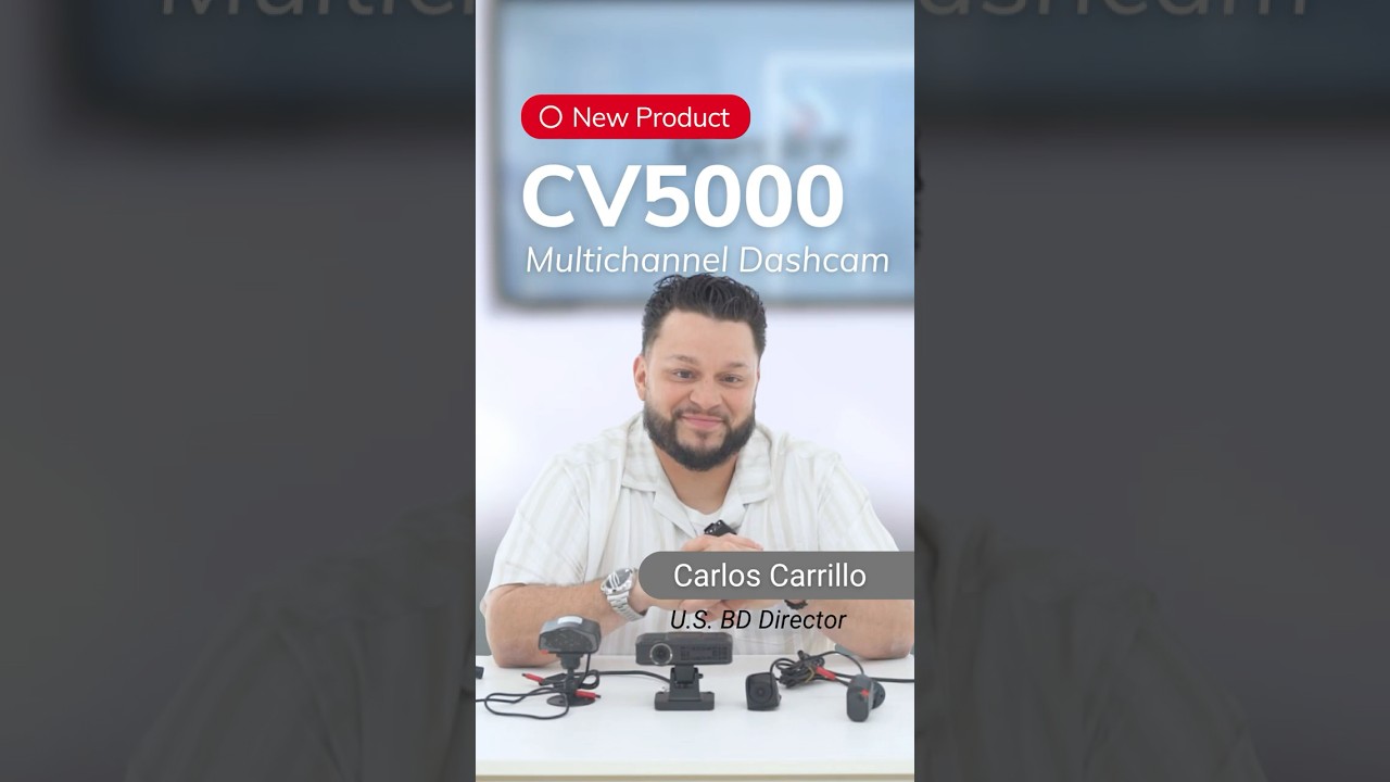 CV5000: Multi-Channel AI Dashcam