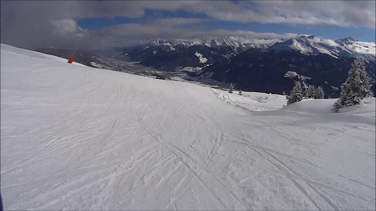 Afdaling Resterhohe Hollersbach (Breitmoos) 21 jan 2016