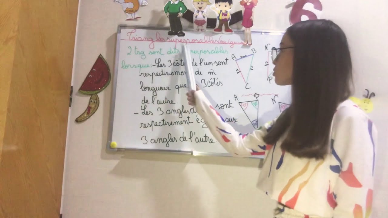 Triangles superposables avec “Tia pour les leçons”🤗