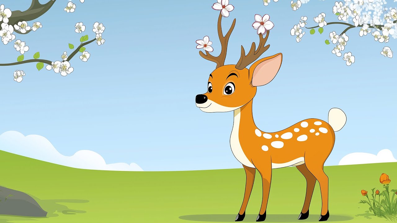 认识动物：《梅花鹿》- 动物科普｜动物世界｜有趣动物｜幼儿科普｜Understanding Animals in Chinese: Sika deer