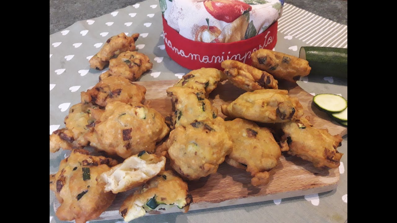 FRITTELLE DI ZUCCHINA... MMMMHHHH!!