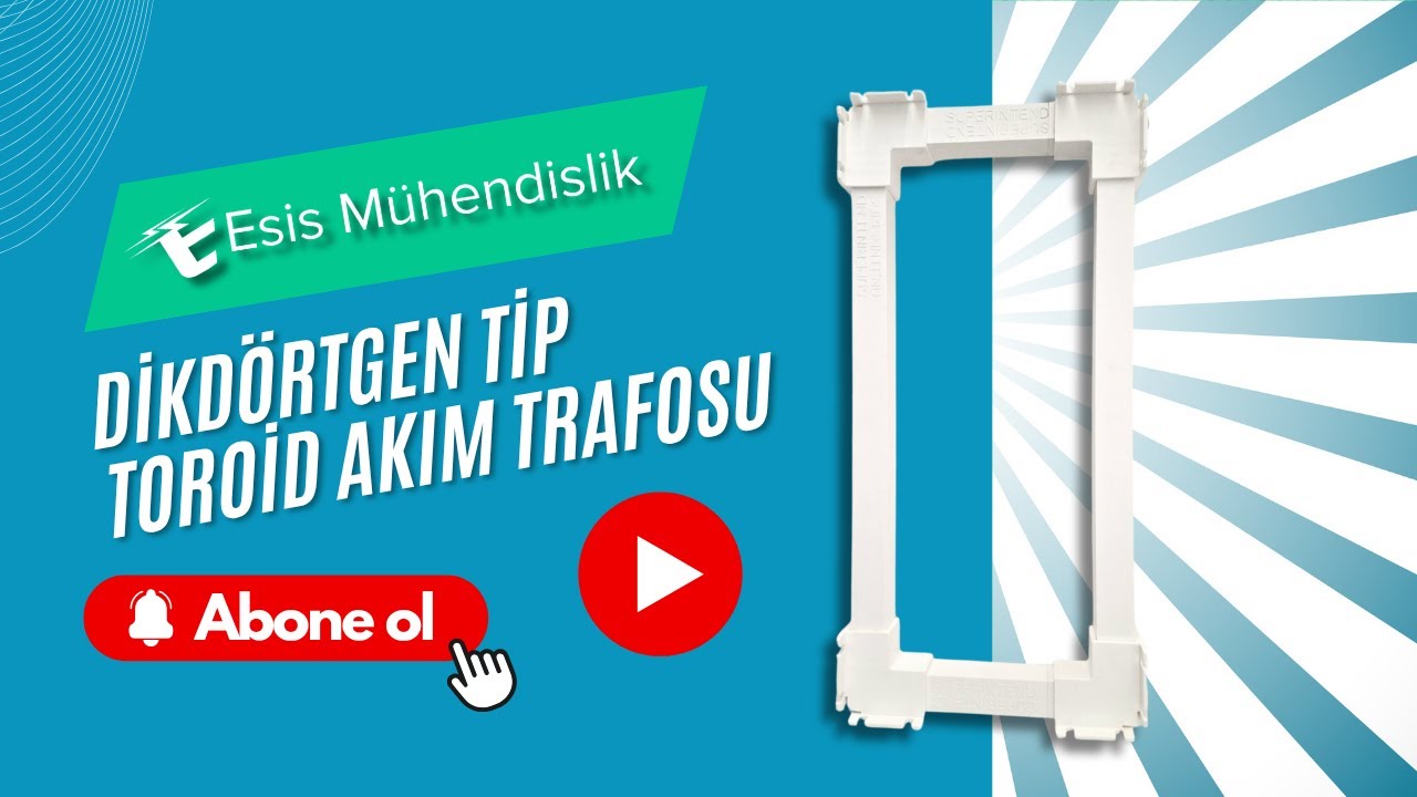 Dikdörtgen Tip Toroid Akım Trafosu