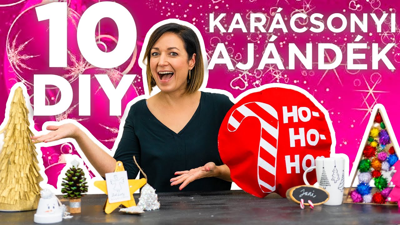 Gigantius Karácsonyi ajándékötlet invázió! 10 DIY AJÁNDÉK