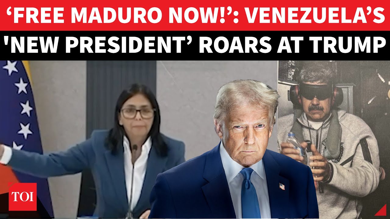 'NO OIL, GOLD FOR US': Maduro&rsquo;s Deputy Delcy Rodr&iacute;guez TRASHES Trump&rsquo;s Solution To Run Venezuela